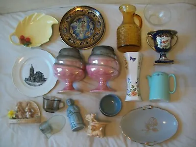 Buy Job Lot Vintage Mixed Pottery / Glass. Some A/f. Would Be Ideal For Mosaic Etc. • 20£