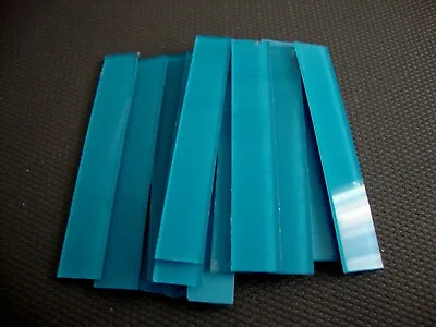 Buy 15 Pieces, Mosaic Light Blue Glass Strips 6 X 1 Cm, Art & Craft. -  FREE POSTAGE • 3.70£