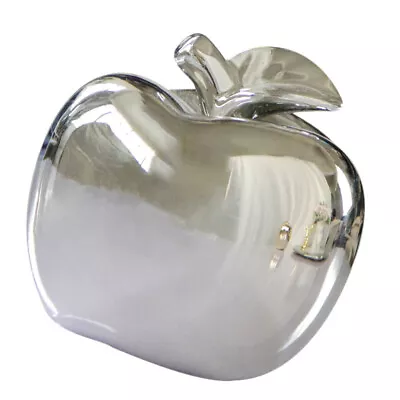 Buy Glass Apple Ornament Fruit Paperweight Desk Decoration • 13.98£