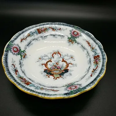 Buy Antique Cauldon England Porcelain Souvenir Handpainted Fruit Desert Bowl • 28.45£