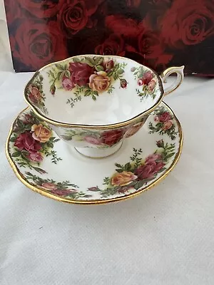 Buy Royal Albert Doulton Old Country Roses  Avon Coffee Tea Cup And Saucer Set Uk 2 • 56.53£