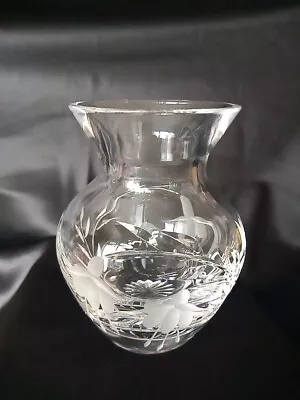 Buy Stuart Lead Crystal Cut Glass Vase • 16£