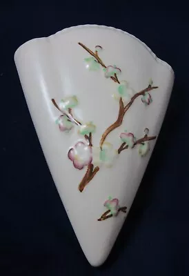 Buy Shorter And Sons - Wall Pocket Vase -   Blossom Pattern No 383 • 15£