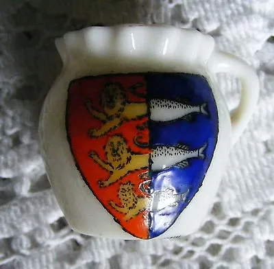 Buy Great Yarmouth   Grafton Crested China    Miniature Cup ? /  Tankard   Model • 3.99£