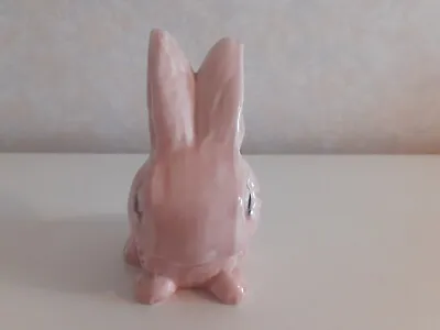 Buy Sylvac Style Cotton Tail Pink Rabbit - (14cm)  - Excellent Condition • 35£