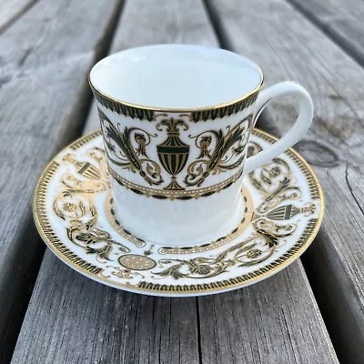 Buy Royal Worcester Fine Bone China Windsor Pattern Set Of 4 Coffee Cups & Saucers • 49.99£