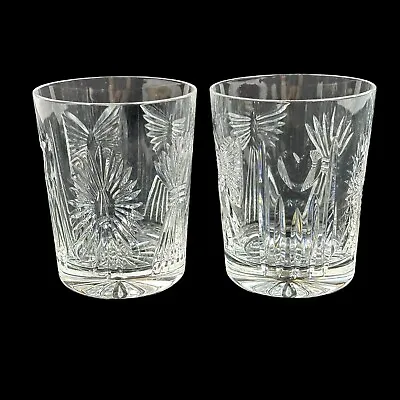 Buy PAIR - Waterford Crystal Millennium Series Double Old Fashioned, 1 Artist Signed • 125.14£