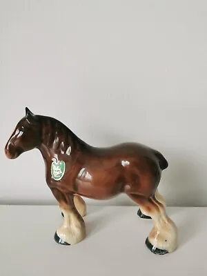 Buy Vintage Melba Ware Brown Shire Horse • 20£
