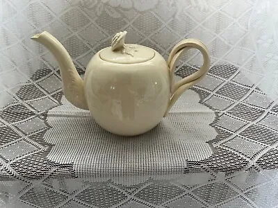 Buy Leeds Classical Creamware England 13cm High Tea Pot Good Used Condition • 39.99£