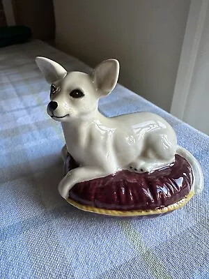 Buy Beswick Chihuahua On A Red Cushion Ornament 2.5 Inches Tall Toy Dog Breed 2454 • 20£