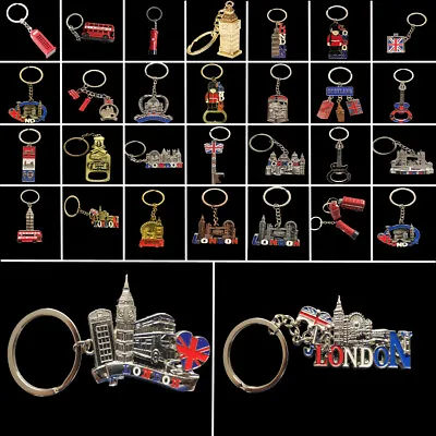 Buy Key Rings Metal Keychain London Souvenir British Miniature Gift Breloc England • 10.99£