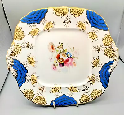 Buy Antique English Porcelain Samuel Alcock Plate - Pattern No. 9802 C1835 #2 • 34£