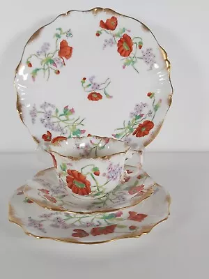 Buy Antique Hammersley & Co Tea Cup, Saucer, Plate, Serving Plate • 114£