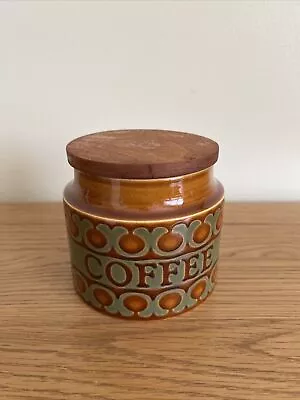 Buy Hornsea Brontë Small Coffee Storage Jar With Lid 70's Vintage Retro Excellent • 12.50£
