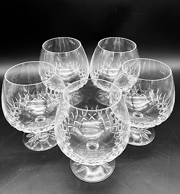 Buy LOT Of 5 Galway LONGFORD Large Brandy Glass Holds 16 Ounces GREAT Vint CONDITION • 163.31£