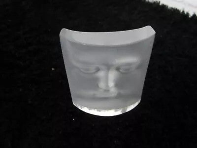 Buy This Is A Beautiful Daum Glass Paperweight Depicting A Mans Head Stunni8ng • 55£