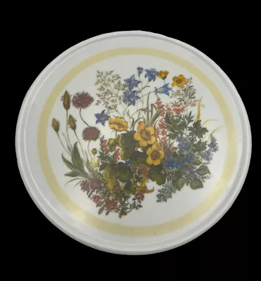 Buy Pimpernel Trivet Tea Pot Stand Meadow Flowers Round 8” Melamine USA Wildflowers • 16.09£
