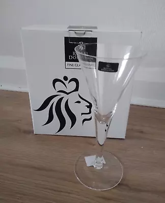 Buy Pair Of Royal Doulton Crystal Fusion Ice Goblets /Wine / Cocktail Glasses 9  • 19.99£