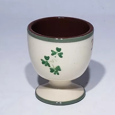 Buy Irish Carrig Ware Pottery From Athlone Hand Painted 2.25  Single Egg Cup Ireland • 10.39£