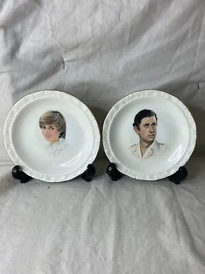 Buy Royal Albert Bone China - Prince Charles And Princess Diana Commemorative Plates • 4.99£
