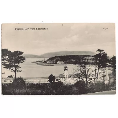 Buy WEMYSS BAY Railway Station From Skelmorlie, Ayrshire Postcard Unused • 2.99£