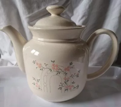 Buy Biltons Vintage Teapot-1980s-Trellis Rose -Made In Stoke On Trent • 10£