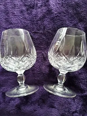 Buy Pair Of Stuart Crystal Brandy Glasses..Glencoe..Only Ever On Display..Unused • 2.49£