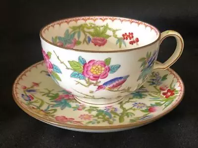 Buy Antique Minton Cockatrice Bone China Hand Painted Breakfast Cup And Saucer. #1 • 9.99£