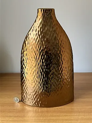 Buy Sale: Vintage John Lewis Bronze Effect Abstract Art Pottery Vase Bernardo Lda • 16.99£