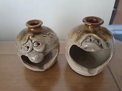Buy 2 X Pretty Ugly Mug Pottery Tea Light Candle Holder - Made In Wales  • 11.50£