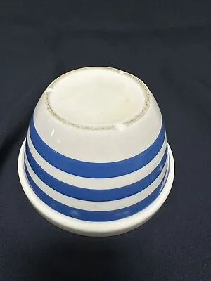 Buy Vintage Cornishware Blue Stripe Bowl England • 20.86£