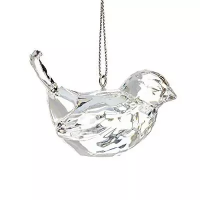 Buy Gisela Graham Crystal Glass Effect Bird Hanging Christmas Decoration • 11.70£