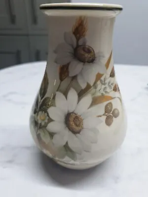 Buy Vintage Retro Brixham Pottery Floral Vase 6in Tall • 6.90£