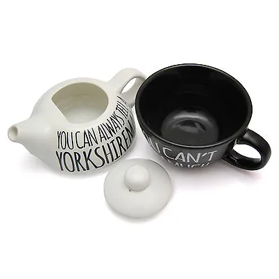 Buy Yorkshire Teapot Mug Set. Funny Yorkshireman Gift For Man Him Present Idea Cup • 9.95£