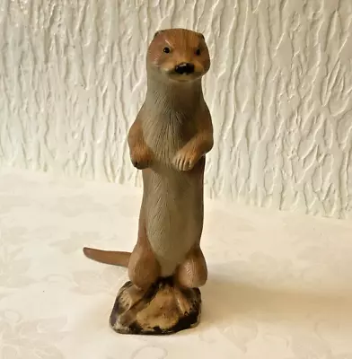 Buy Beautiful Large Purbeck Pottery Otter Wildlife Series Made In England V.G.C. • 7£