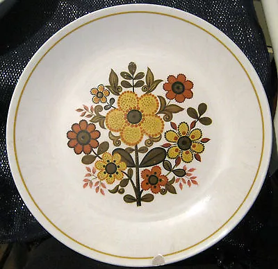 Buy Very Nice Ridgway Ironstone Harvest Gold Pattern Plate Approx 8 7/8 Ins Wide • 7.99£