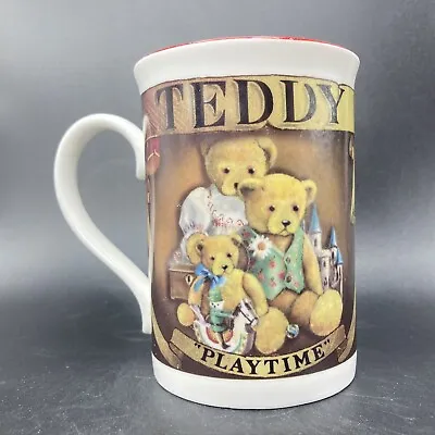 Buy Vintage Teddy Bears Playtime Fine Bone China Mug England Staffordshire Pottery • 19.90£