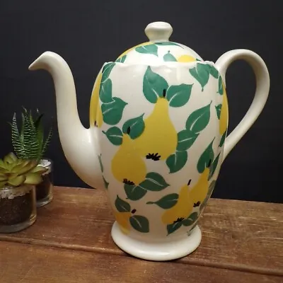 Buy Grindley Pottery Coffee Pot Teapot Garden Fruits Pear Large Vintage Ceramic Rare • 25£