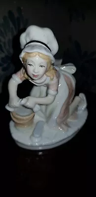 Buy  Franchesca Art China  Staffordshire England Moppet I Sutton Figurine • 20£