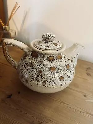 Buy Vintage Fosters Pottery Blond Honeycomb - Teapot • 19.99£