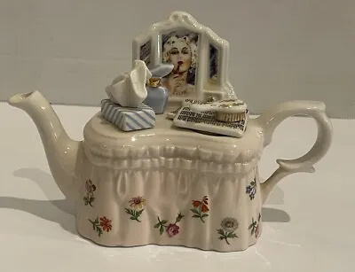 Buy Paul Cardew Design Teapot 1 Cup Lady's Dressing Table Made England Vintage • 53.20£