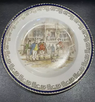 Buy Crown Ducal Ware Mr Pickwick Meets Sam Weller A L Stanmore 10 ½” • 5£