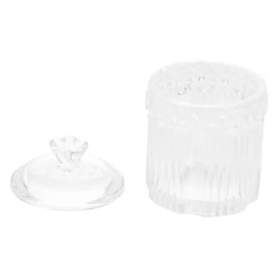 Buy Crystal Candy Jar Glass Storage Box Glass Cosmetic Organizer Storage Jar • 17.59£