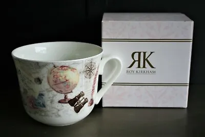Buy Boxed Roy Kirkham Large Breakfast Cup 'Past Times'  Fine Bone China NEW • 10£