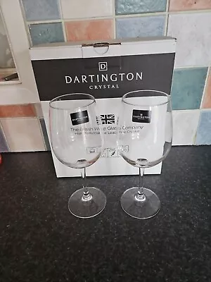 Buy Dartington Fine Quality Crystal Red Wine Glass Pair - New & Boxed • 10.99£