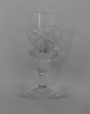 Buy Vintage Webb Crystal Liquire Glasses Set Of 5  Sh9 • 7.99£