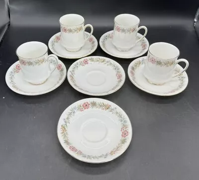 Buy Vintage Paragon Belinda Fine Bone China Coffee Cups & Saucers • 14.75£
