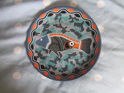 Buy Baribumna Plate Fish Dreaming By Pam Hall, Australian Aboriginal Art • 6.99£