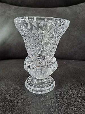 Buy Vintage Cut Glass Decorative Vase • 6.53£