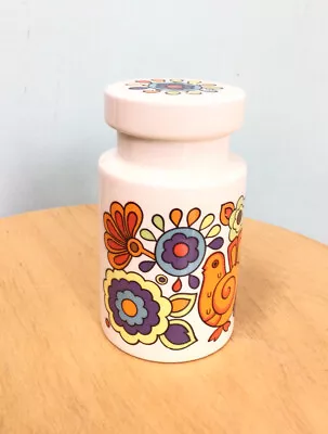 Buy LORD NELSON POTTERY GAYTIME FLOUR/SUGAR SIFTER STORAGE 13cm 1970s • 12.50£